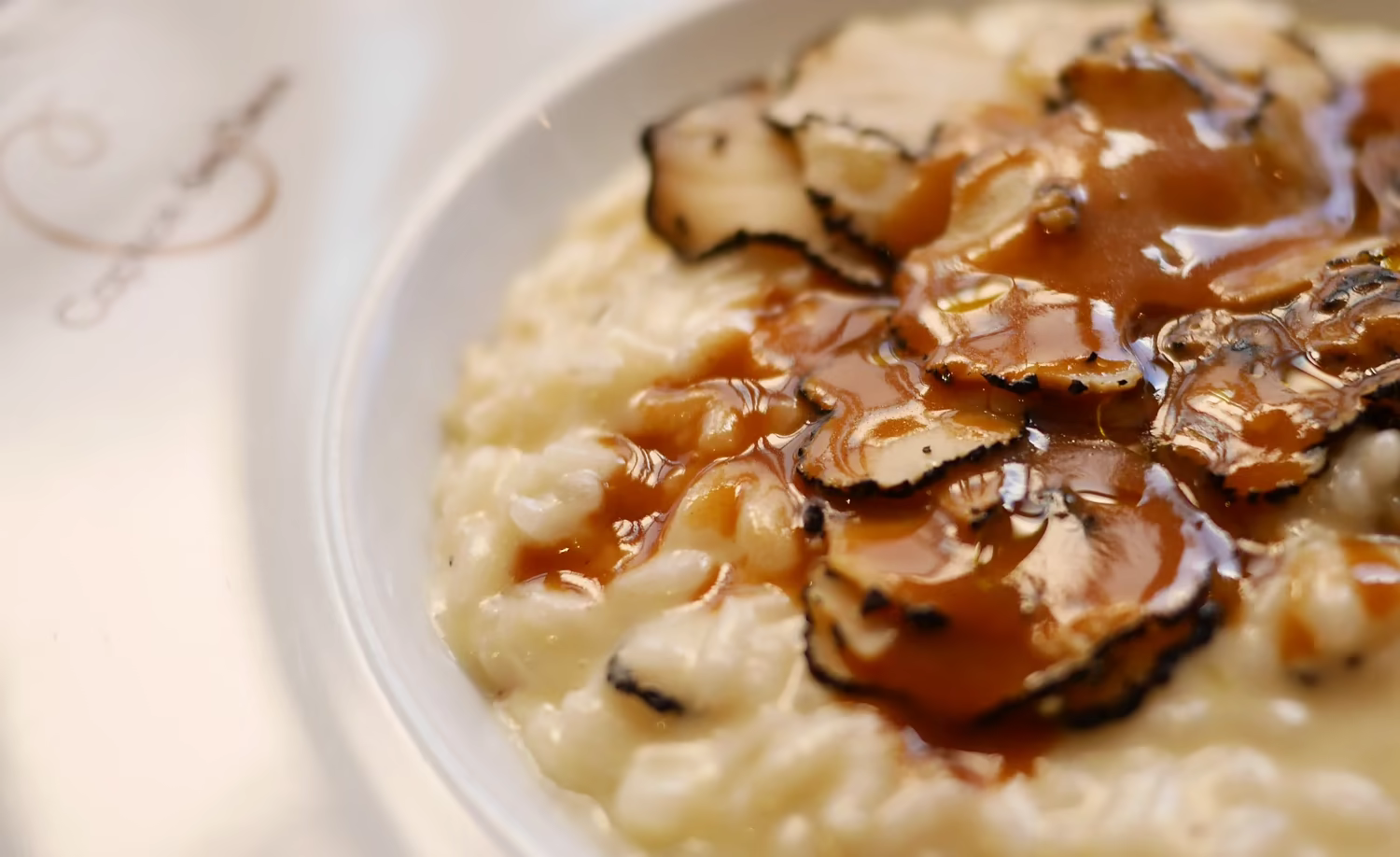 Risotto aux truffes du Caprice des Deux